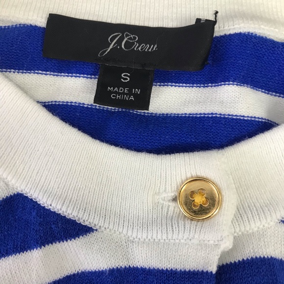 J. Crew Striped Jackie Cardigan - Picture 5 of 9